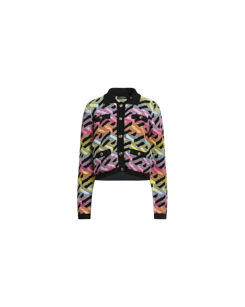Versace STRICKWAREN - Strickjackenauf YOOX.COM Schwarz