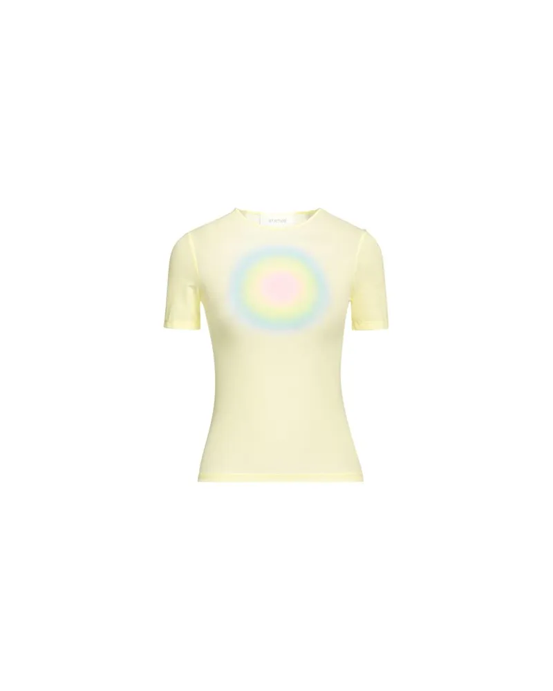 SPORTMAX TOPS - T-shirtsauf YOOX.COM Pastellgelb