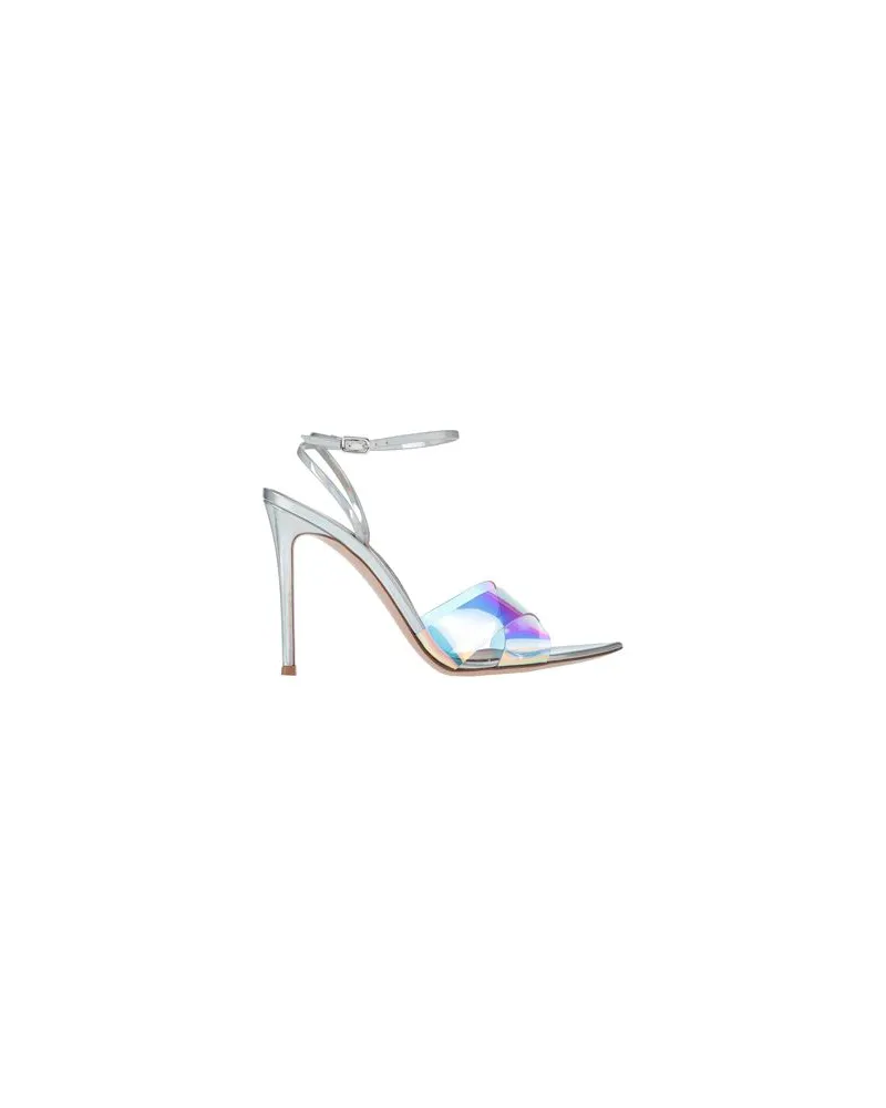Gianvito Rossi SCHUHE - Sandalenauf YOOX.COM Silber
