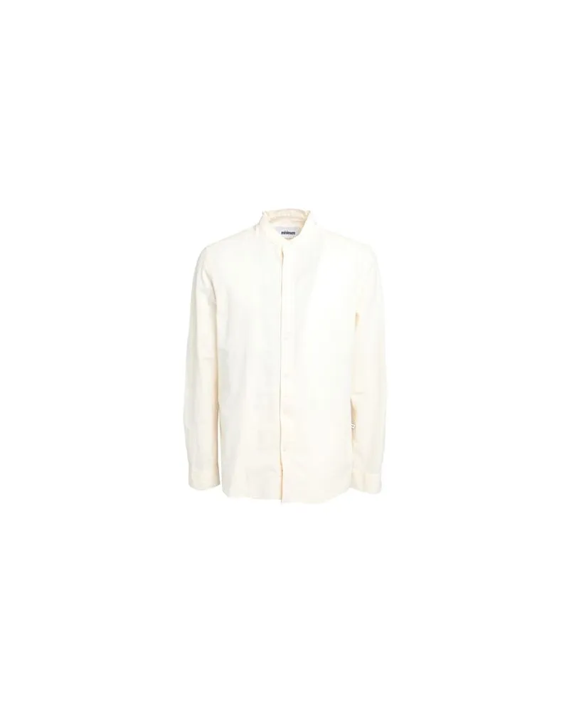 Minimum TOPS - Hemdenauf YOOX.COM Cremeweiß