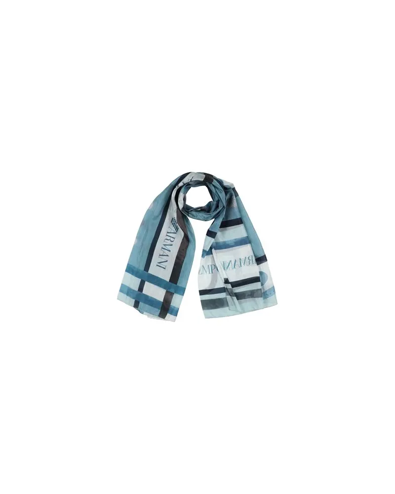 Emporio Armani ACCESSOIRES - Schalsauf YOOX.COM Taubenblau