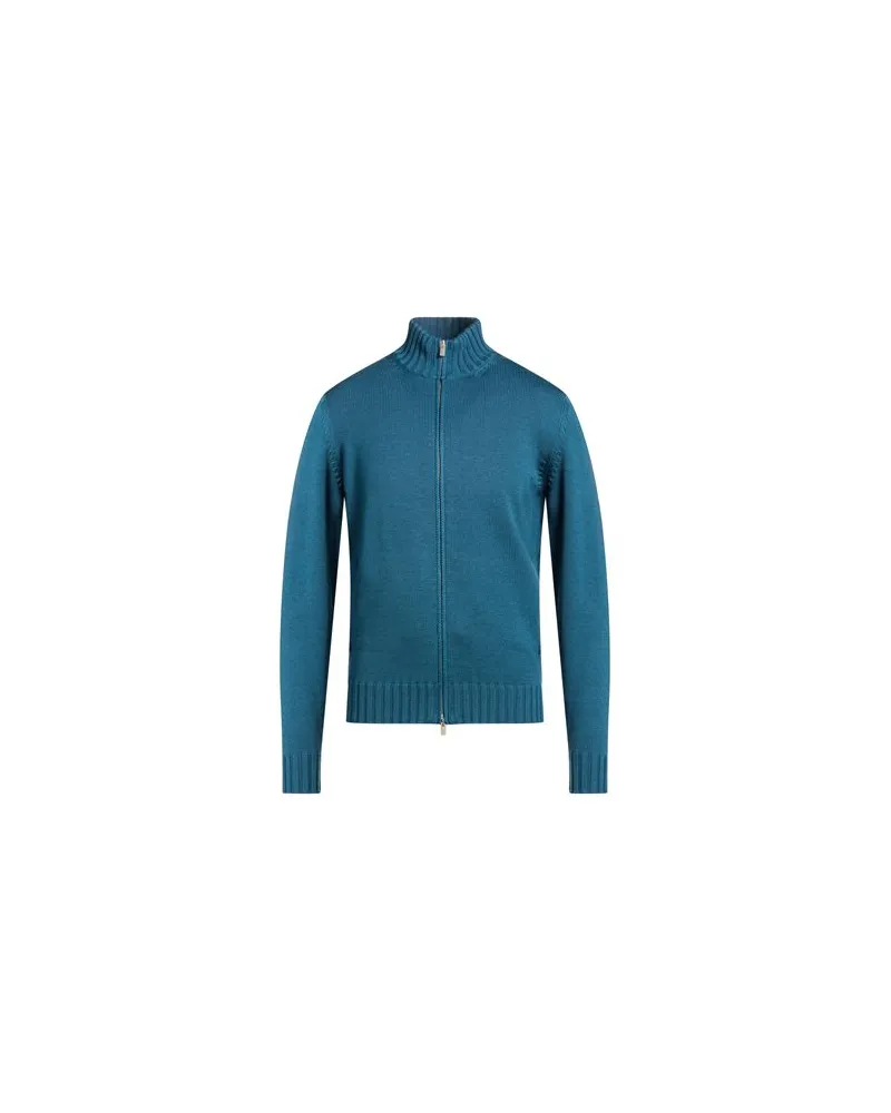 Filippo de Laurentiis STRICKWAREN - Strickjackenauf YOOX.COM Aquamarin