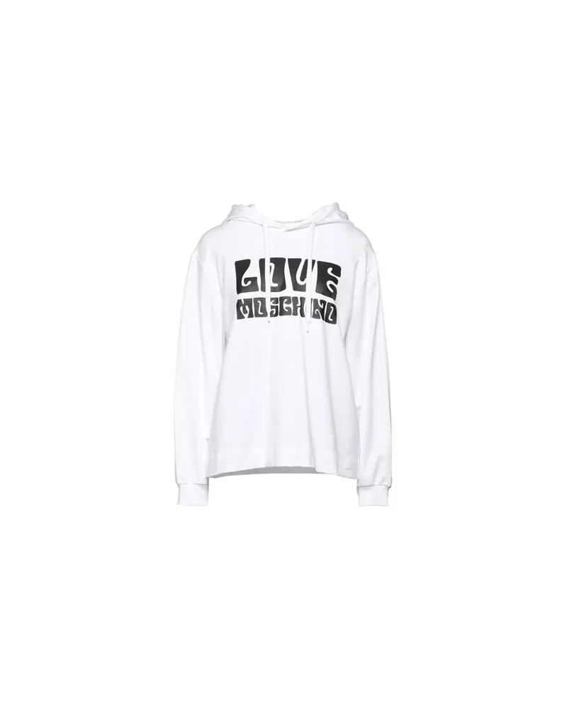Moschino TOPS - Sweatshirtsauf YOOX.COM Weiß