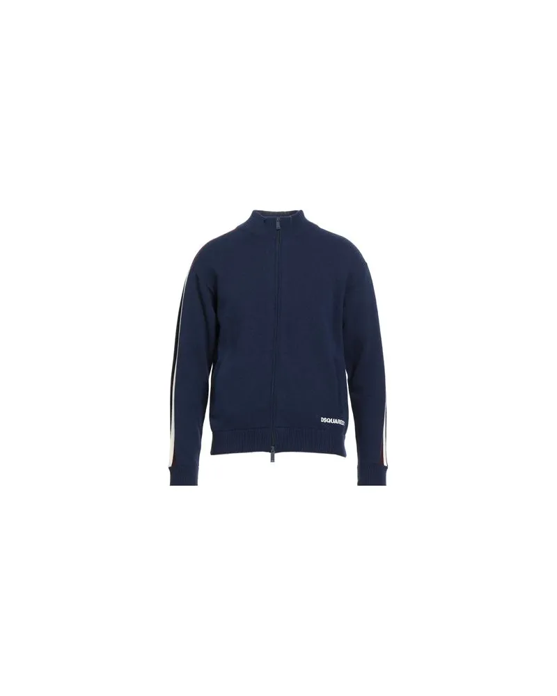 Dsquared2 STRICKWAREN - Strickjackenauf YOOX.COM Marineblau