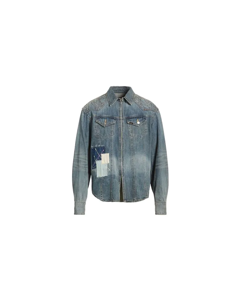 Andersson Bell JACKEN & MÄNTEL - Jeansjacken/Mäntelauf YOOX.COM Blau