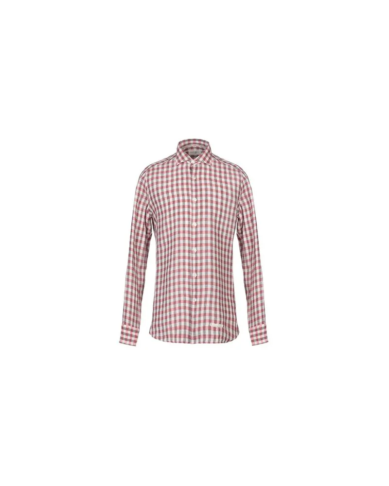 Tintoria Mattei TOPS - Hemdenauf YOOX.COM Ziegelrot