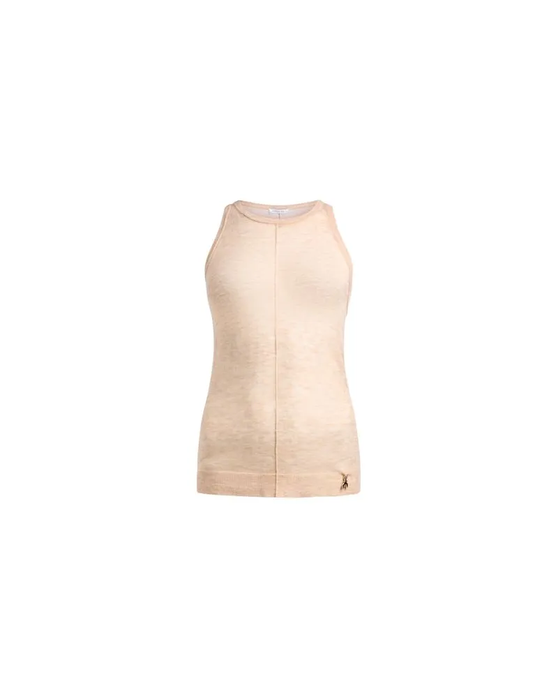 Patrizia Pepe TOPS - Tank Topsauf YOOX.COM Beige