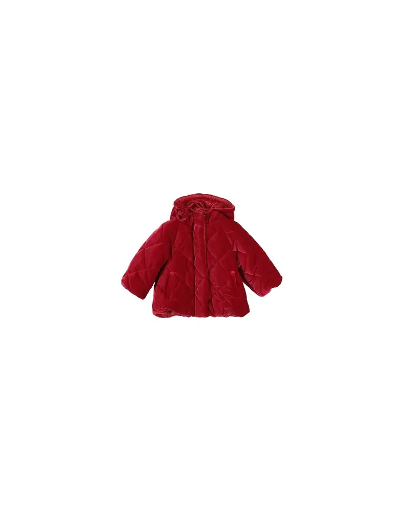 Monnalisa JACKEN & MÄNTEL - Pufferjacken & Daunenjackenauf YOOX.COM Rot