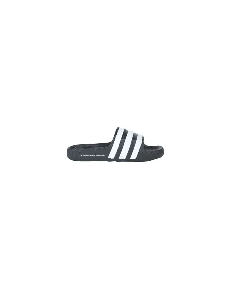 adidas ADILETTE 22 SHOES  - ADILETTE 22 SHOES - SCHUHE - Sandalenauf YOOX.COM Schwarz
