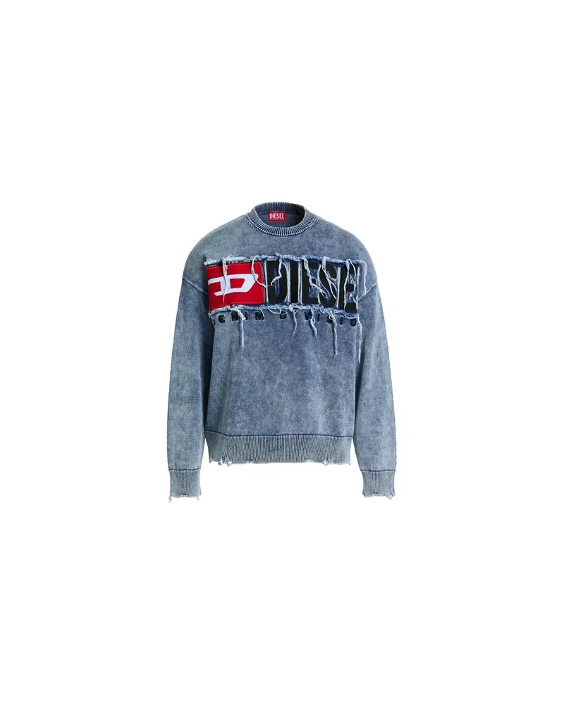 Diesel STRICKWAREN - Pulloverauf YOOX.COM Blau