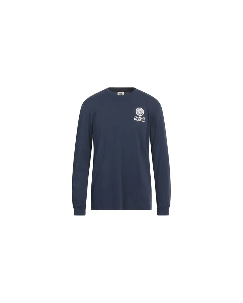 Franklin & Marshall TOPS - T-shirtsauf YOOX.COM Marineblau