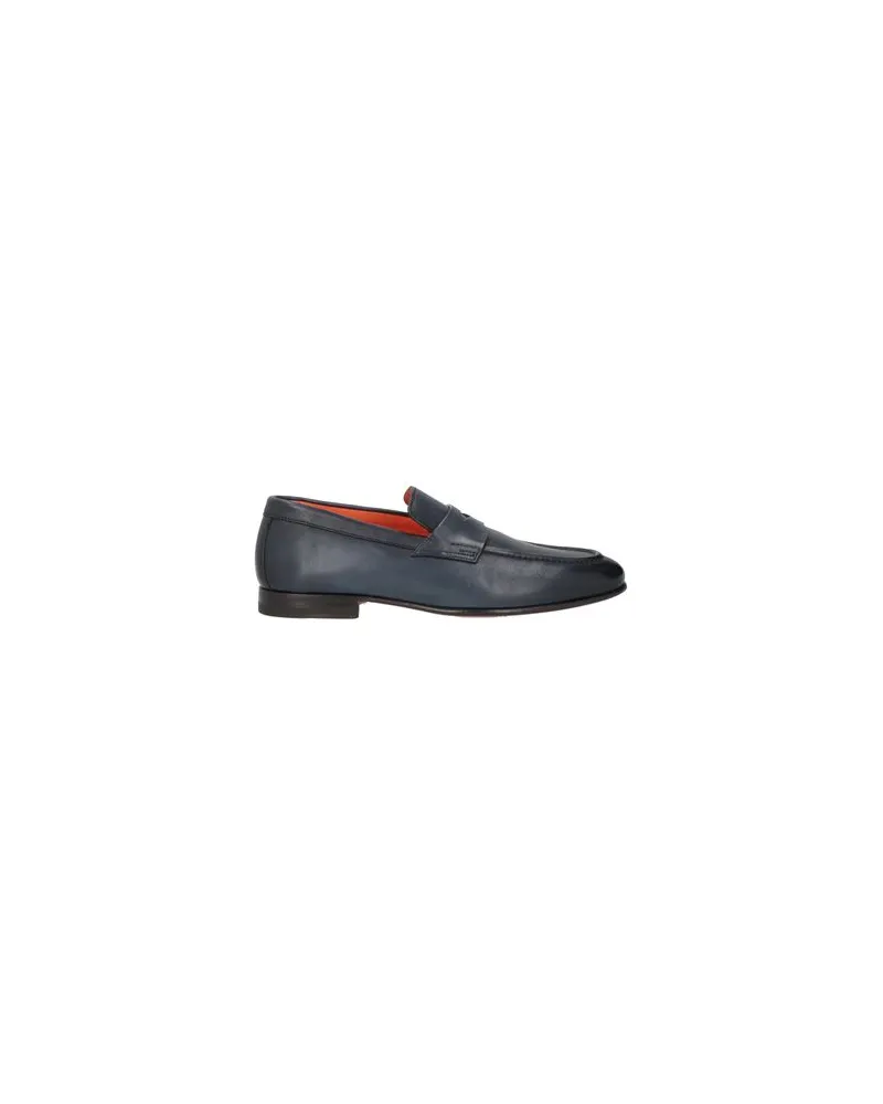 Santoni SCHUHE - Mokassinsauf YOOX.COM Marineblau