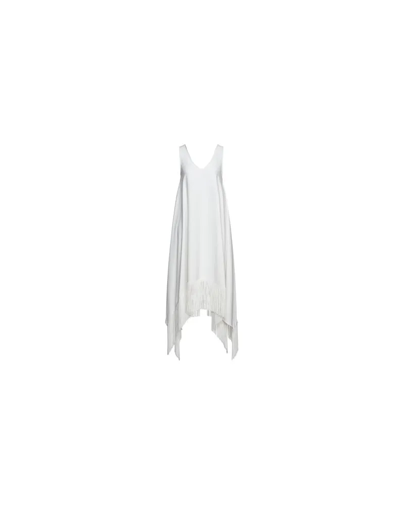 P.A.R.O.S.H. KLEIDER - Midi-Kleiderauf YOOX.COM Elfenbein