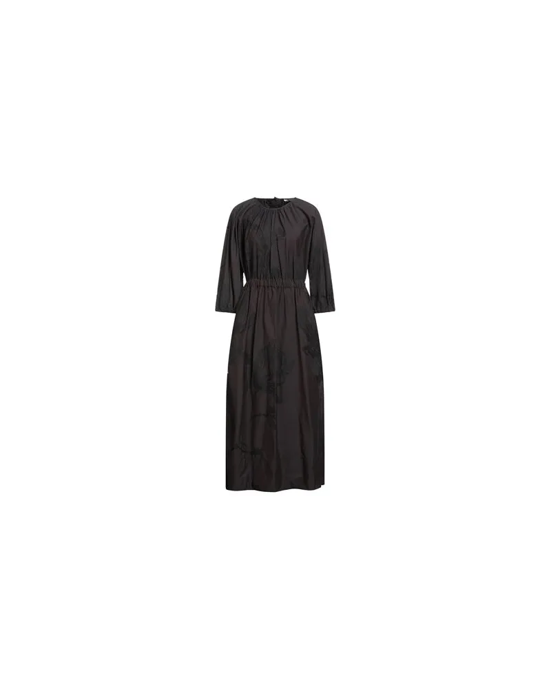 Liviana Conti KLEIDER - Maxi-Kleiderauf YOOX.COM Dunkelbraun