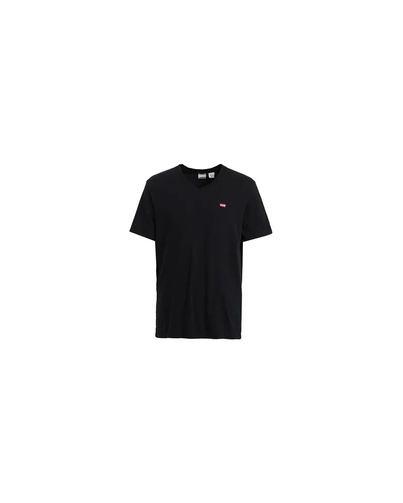 Levi's ORIGINAL HM VNECK  - TOPS - T-shirtsauf YOOX.COM Schwarz