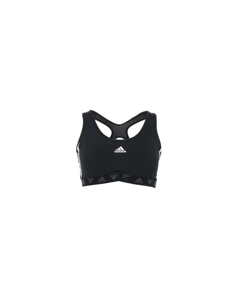 adidas MESH BRA W - TOPS - Topsauf YOOX.COM Schwarz