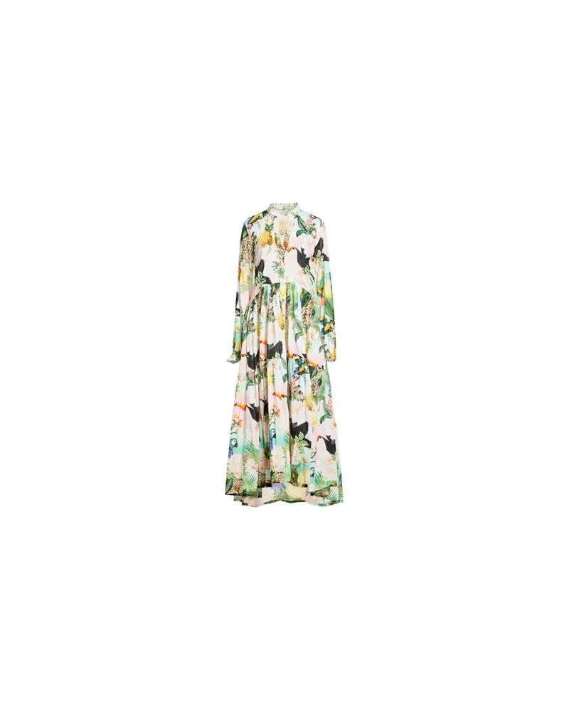 Connor & Blake KLEIDER - Maxi-Kleiderauf YOOX.COM Säuregrün