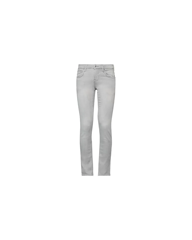 Guess HOSEN & RÖCKE - Jeanshosenauf YOOX.COM Hellgrau