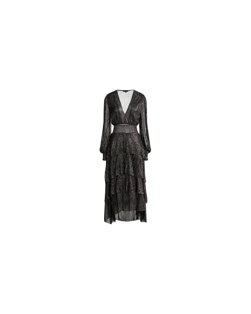 Maje KLEIDER - Maxi-Kleiderauf YOOX.COM Schwarz