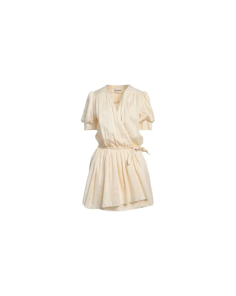 Zadig & Voltaire KLEIDER - Mini-Kleiderauf YOOX.COM Cremeweiß