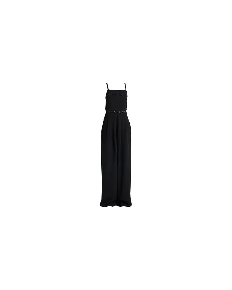 Max Mara OVERALLS - Jumpsuitsauf YOOX.COM Schwarz