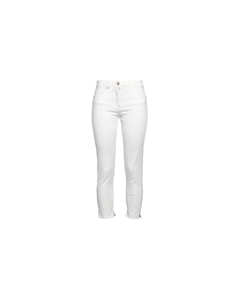 Simona Corsellini HOSEN & RÖCKE - Jeanshosenauf YOOX.COM Weiß