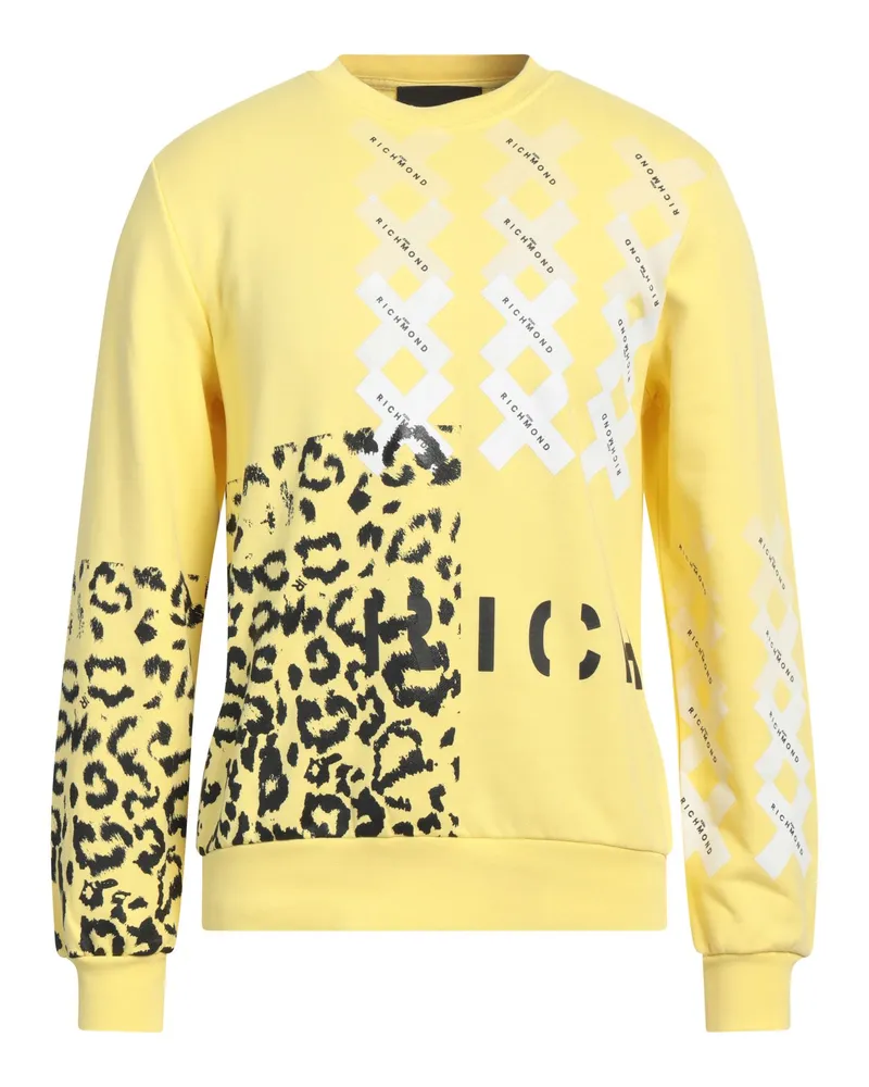 John Richmond Sweatshirt Gelb