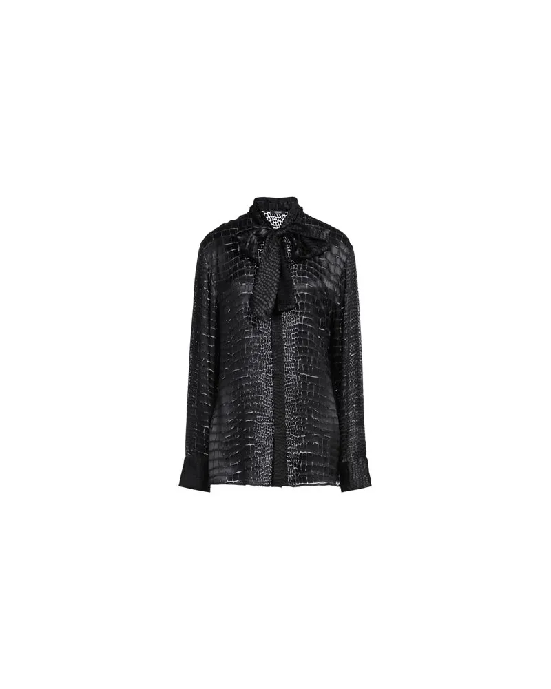 Versace TOPS - Hemdenauf YOOX.COM Schwarz