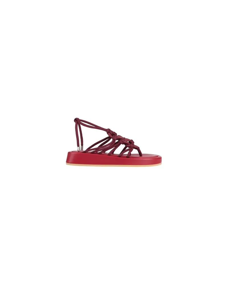 N° 21 SCHUHE - Zehentrennerauf YOOX.COM Bordeaux