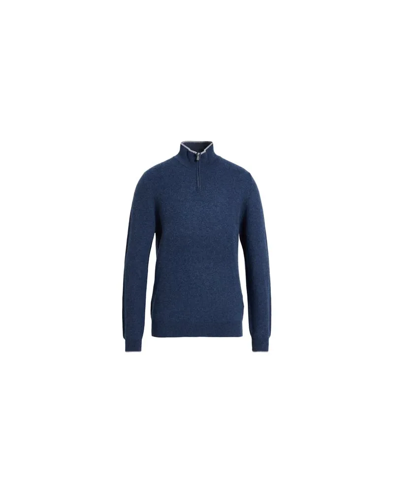 Fedeli STRICKWAREN - Rollkragenpulloverauf YOOX.COM Marineblau