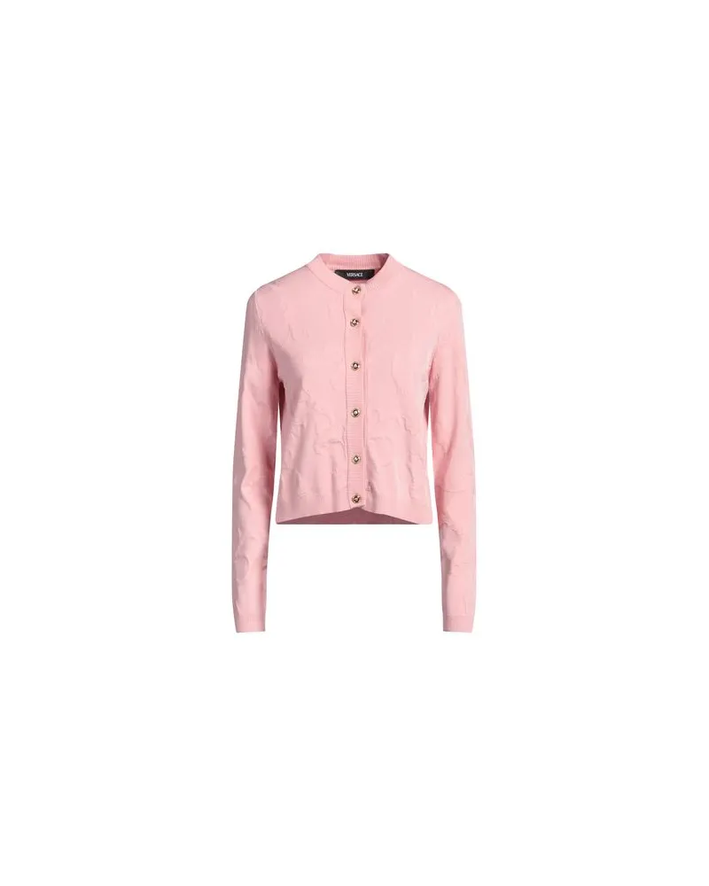 Versace STRICKWAREN - Strickjackenauf YOOX.COM Rosa