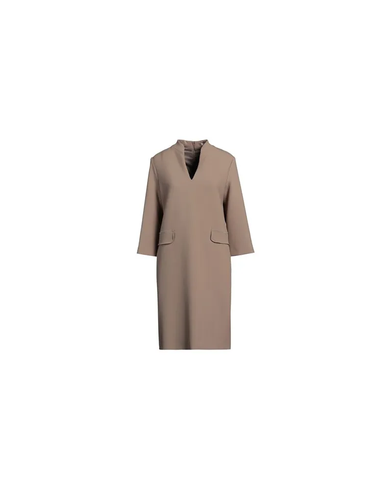 Peserico KLEIDER - Midi-Kleiderauf YOOX.COM Khaki