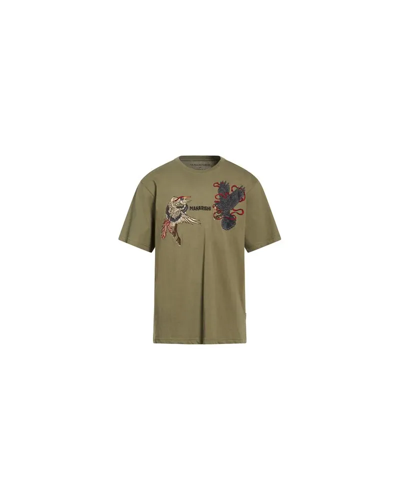 maharishi TOPS - T-shirtsauf YOOX.COM Militärgrün