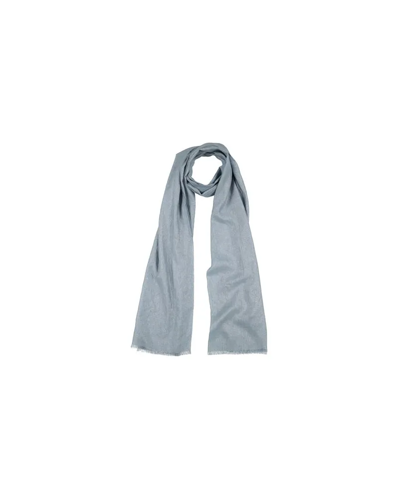 Brunello Cucinelli CASHMERE - ACCESSOIRES - Schalsauf YOOX.COM Himmelblau