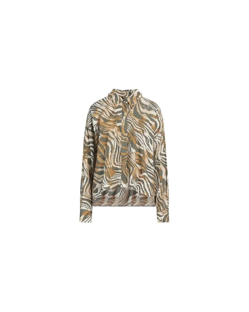 Actitude by Twinset TOPS - Hemdenauf YOOX.COM Militärgrün