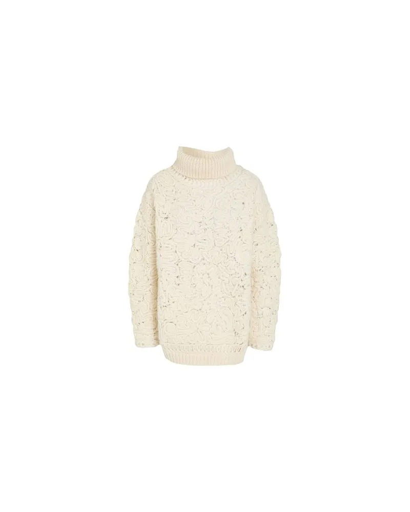 Semicouture STRICKWAREN - Rollkragenpulloverauf YOOX.COM Weiß