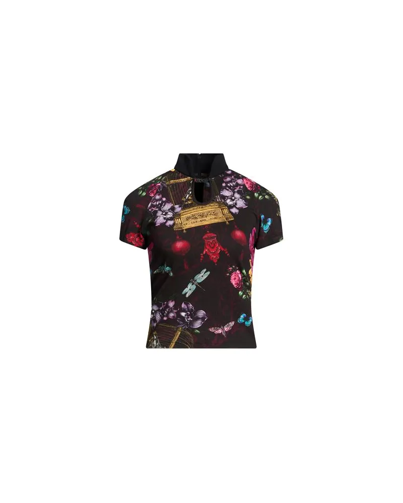 Versace Jeans TOPS - T-shirtsauf YOOX.COM Schwarz