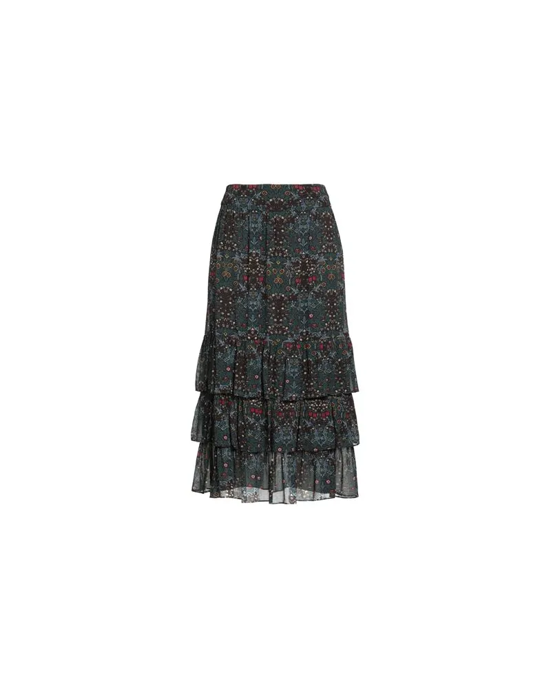 ba&sh HOSEN & RÖCKE - Midi-Röckeauf YOOX.COM Dunkelgrün