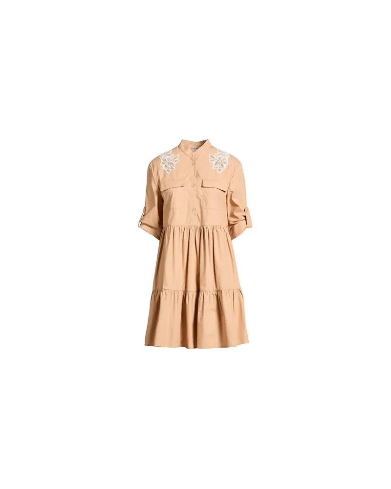 Ermanno Scervino KLEIDER - Mini-Kleiderauf YOOX.COM Kamel