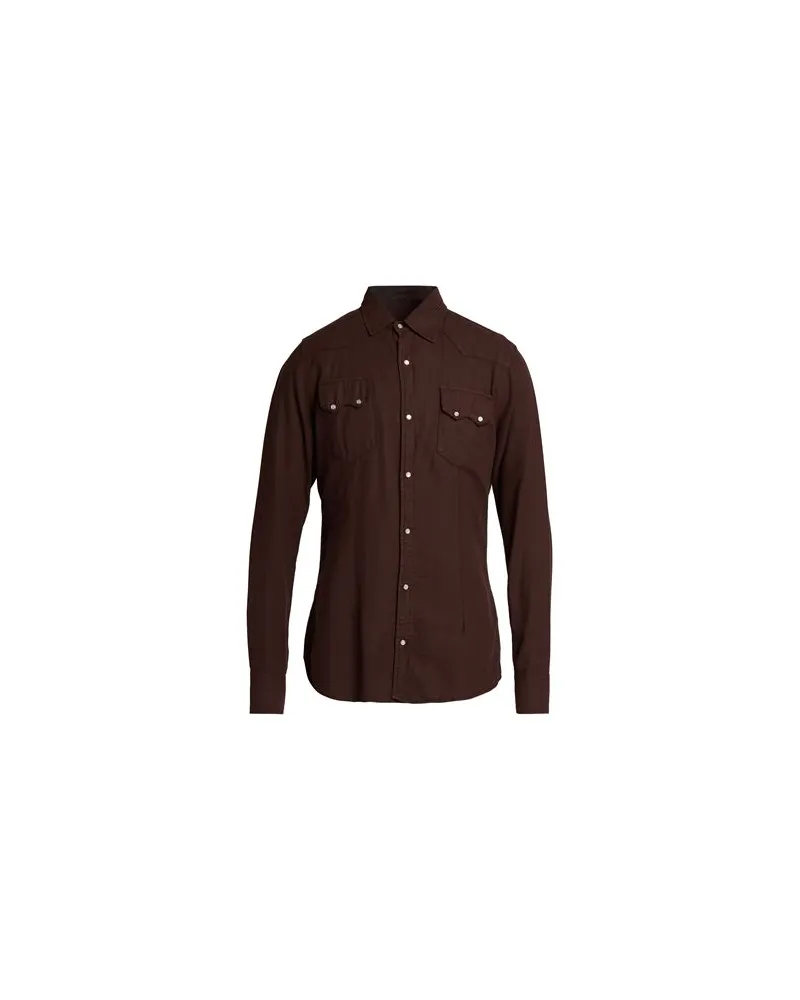 Daniele Alessandrini TOPS - Hemdenauf YOOX.COM Schokobraun