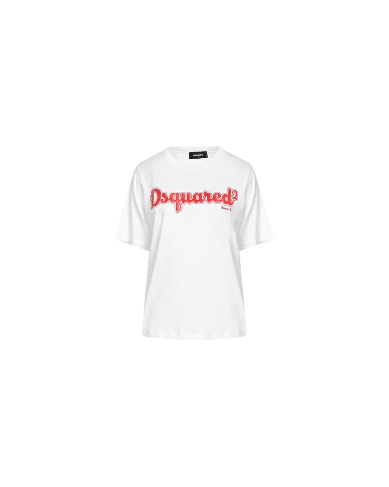 Dsquared2 TOPS - T-shirtsauf YOOX.COM Weiß