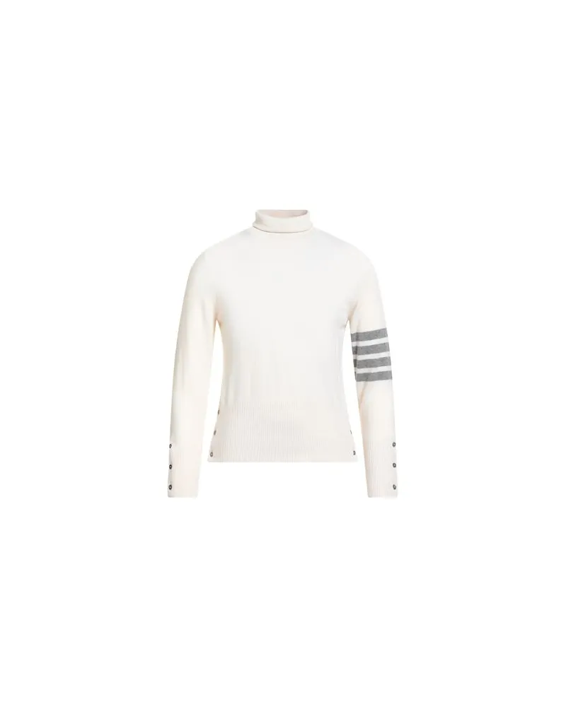 Thom Browne STRICKWAREN - Rollkragenpulloverauf YOOX.COM Cremeweiß