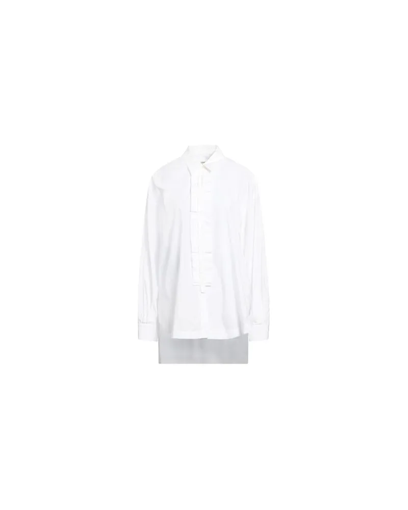 ODEEH TOPS - Hemdenauf YOOX.COM Weiß