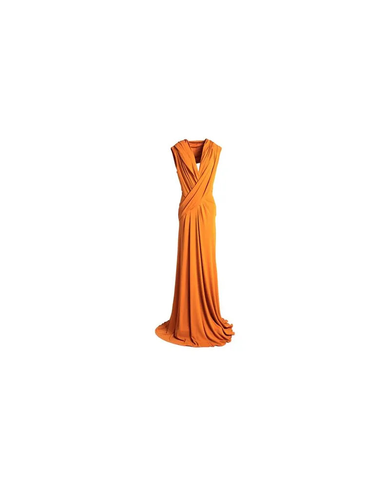 Alberta Ferretti KLEIDER - Maxi-Kleiderauf YOOX.COM Orange