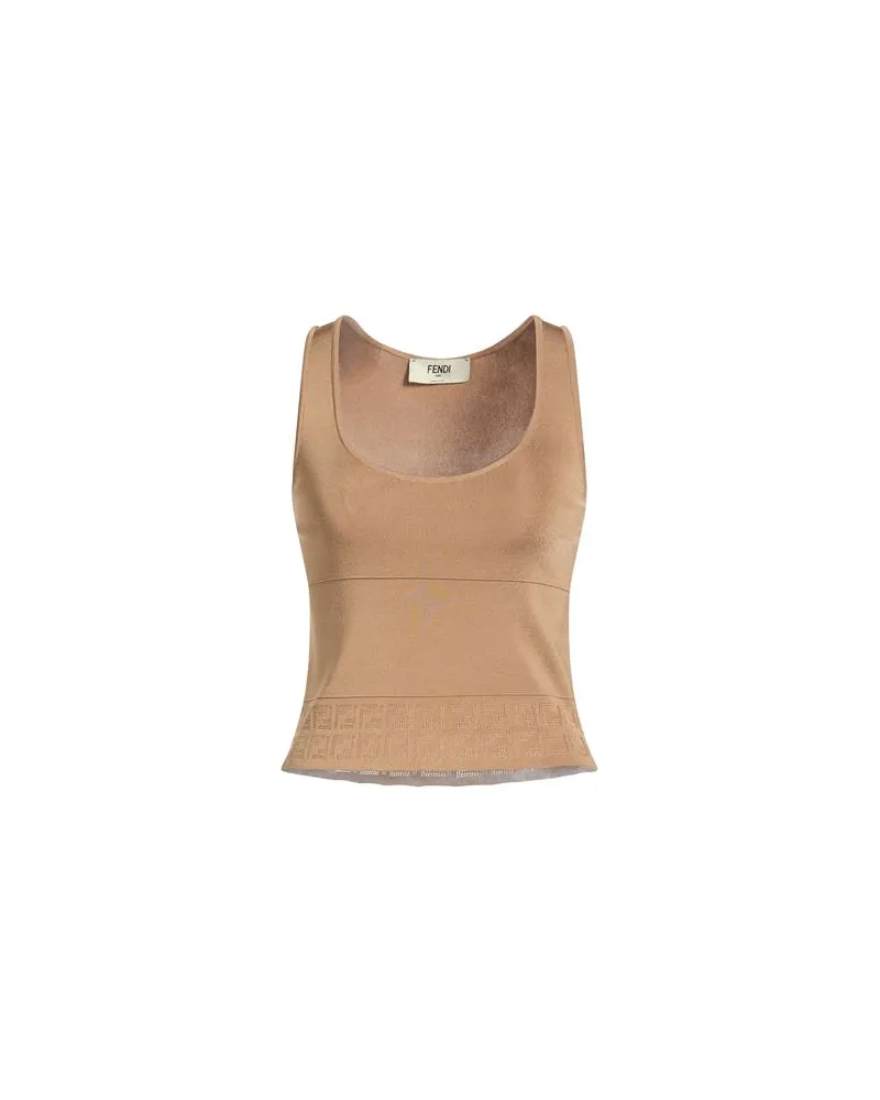 Fendi TOPS - Tank Topsauf YOOX.COM Kamel