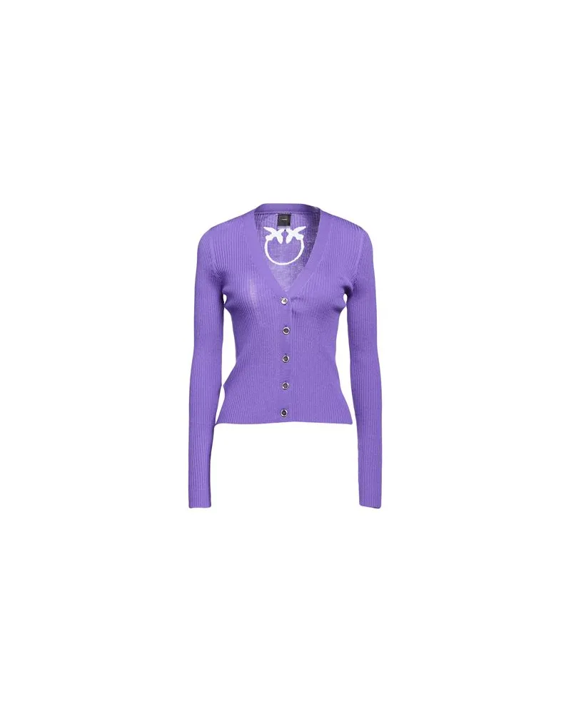 Pinko STRICKWAREN - Strickjackenauf YOOX.COM Violett