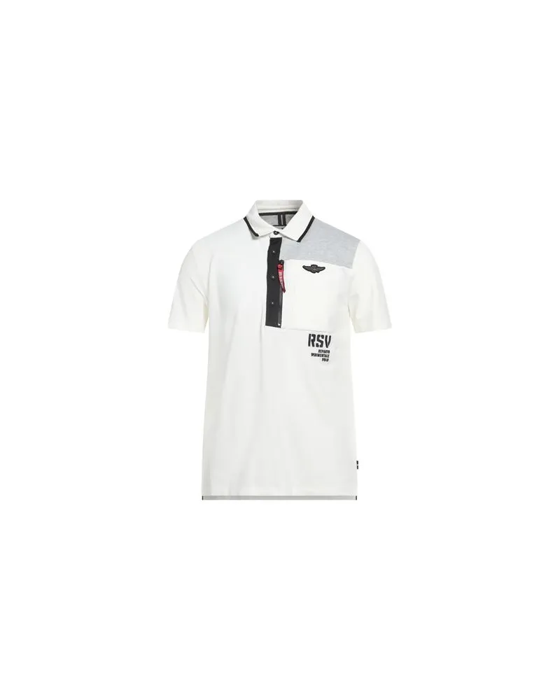 Aeronautica Militare TOPS - Poloshirtsauf YOOX.COM Elfenbein