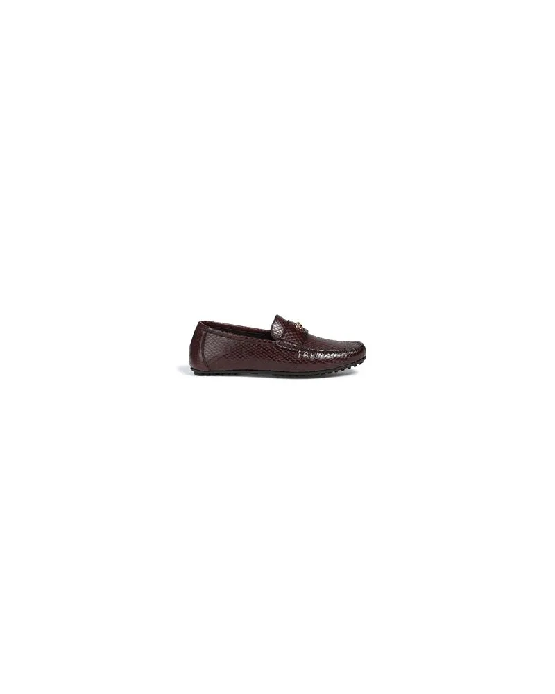 Versace SCHUHE - Mokassinsauf YOOX.COM Schokobraun