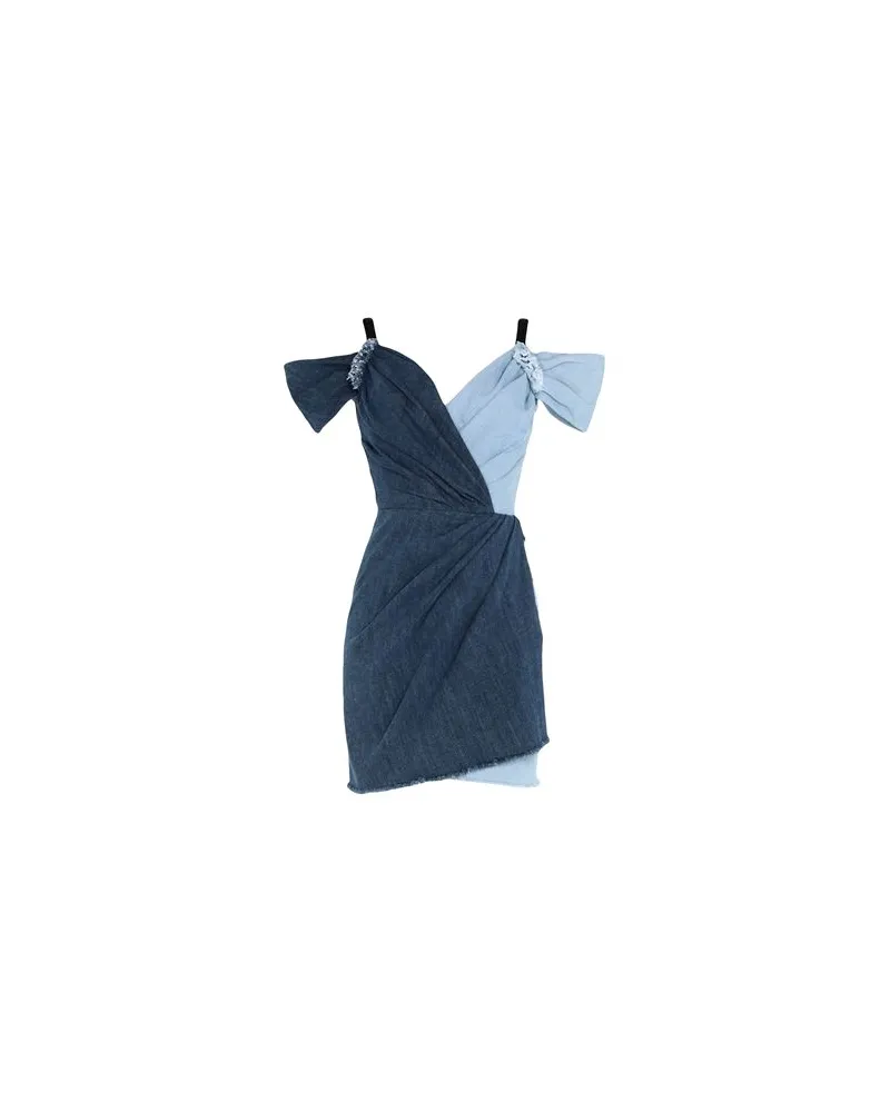 Dolce & Gabbana KLEIDER - Mini-Kleiderauf YOOX.COM Blau