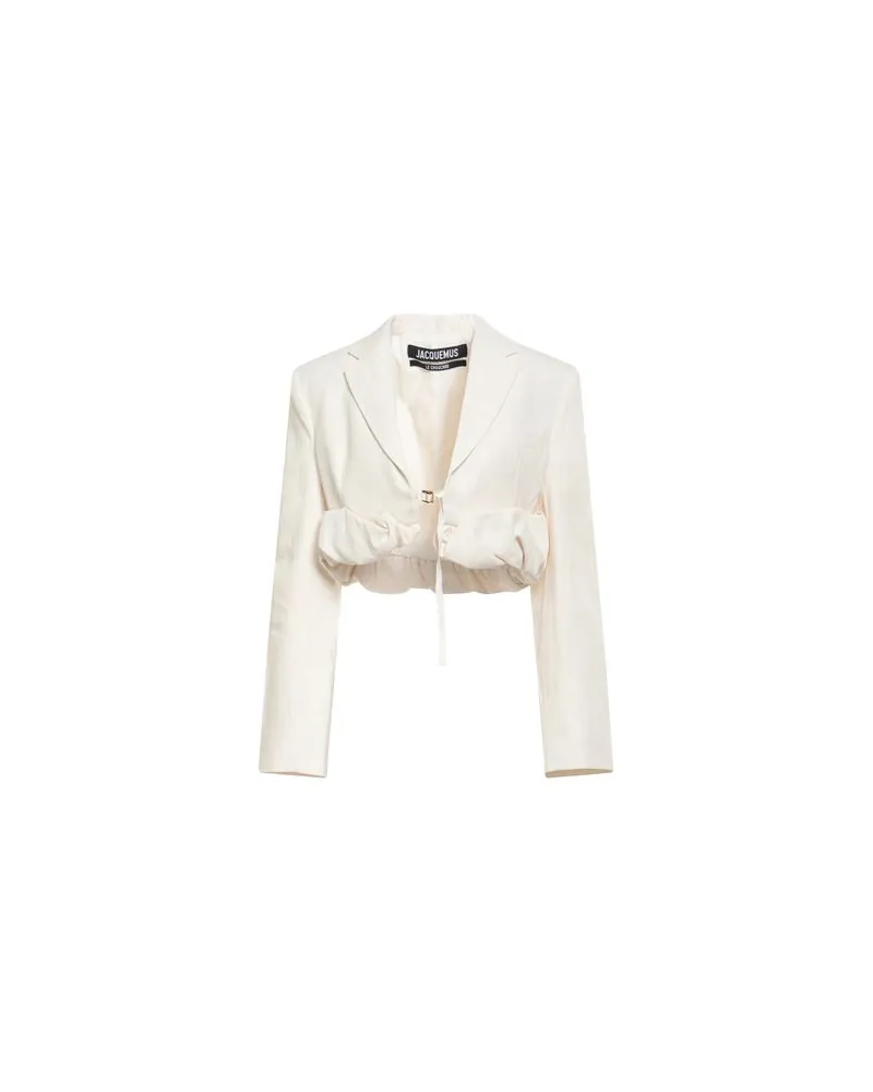 Jacquemus ANZÜGE und CO-ORDS - Blazersauf YOOX.COM Cremeweiß